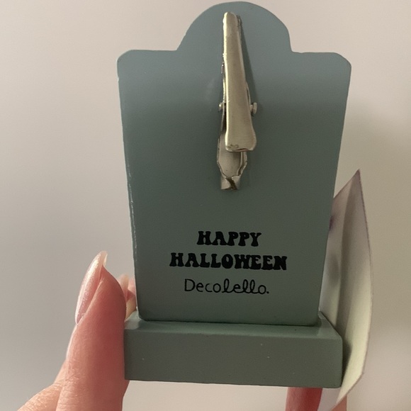 4 Fall Halloween Spooky Placecard Picture Holder - Picture 3 of 3
